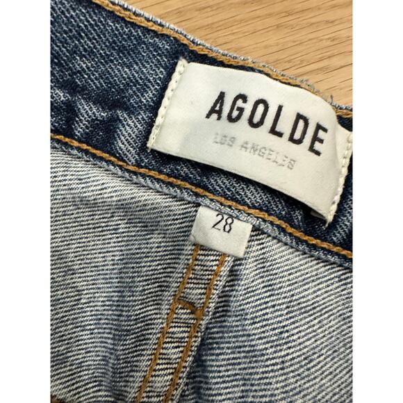 AGOLDE 90s Pinch Waist in Backdrop $198 Size 28 - Picture 4 of 12